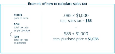 Sales tax calculator