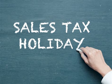 Sales Tax Holidays