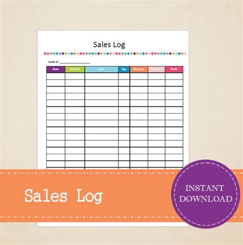 Sales Tracking Template 3