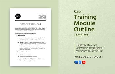 Sales Training Template 9