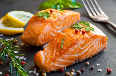 Salmon as a protein source