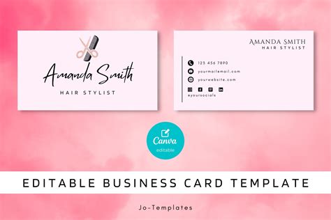 Salon Owner Business Card