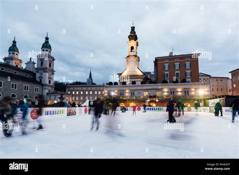 Salzburg Christmas Market Ice Skating