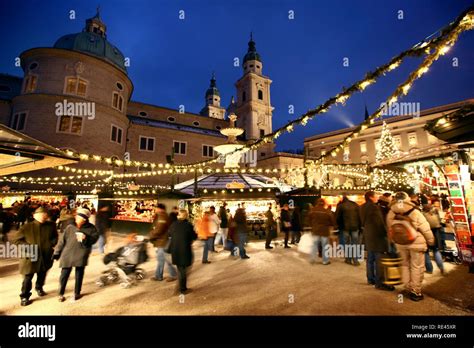 Salzburg Christmas Market Stalls