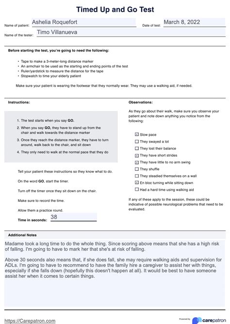 Sample Timed Test for Multiplication Mastery