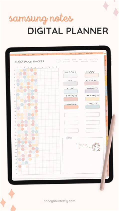 Samsung Notes Planner Template Ideas