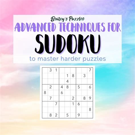 Samurai Sudoku Advanced Techniques Example