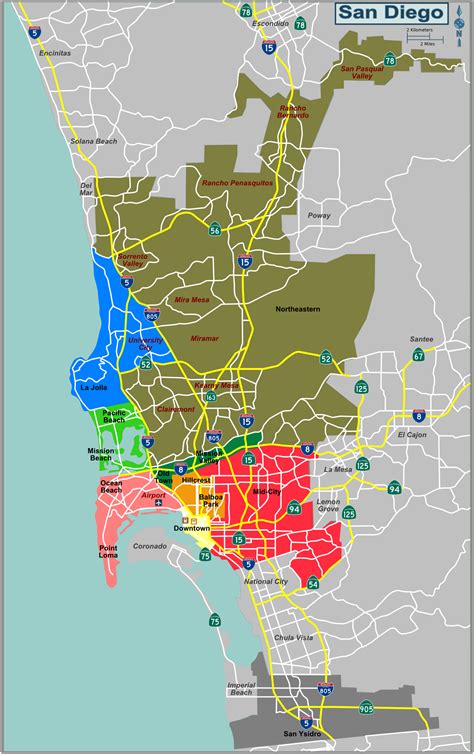 San Diego Map