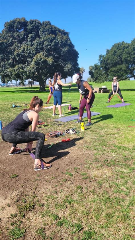 San Diego Outdoor Fitness Class