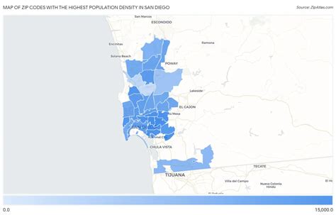 San Diego Zip Code Demographics