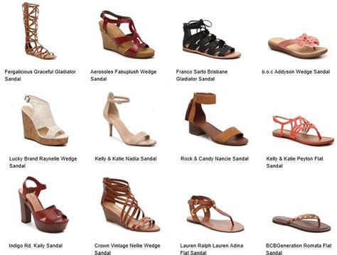 Types of Sandals