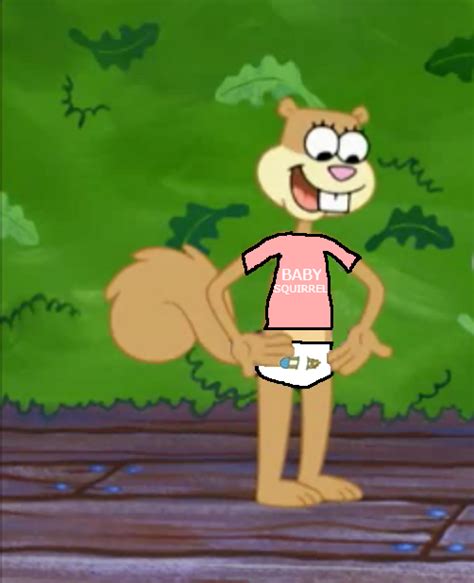 Sandy in a Diaper