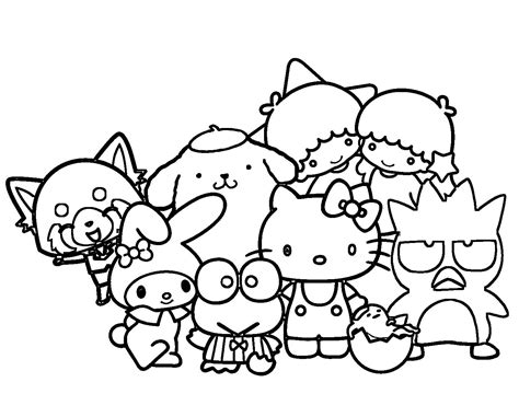 Sanrio Characters Printable Art for Kids