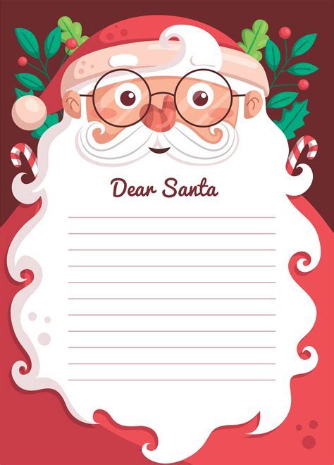 Free Santa Christmas Letter Templates