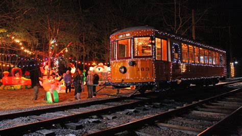 Santa Claus on Chattanooga Railroad Christmas