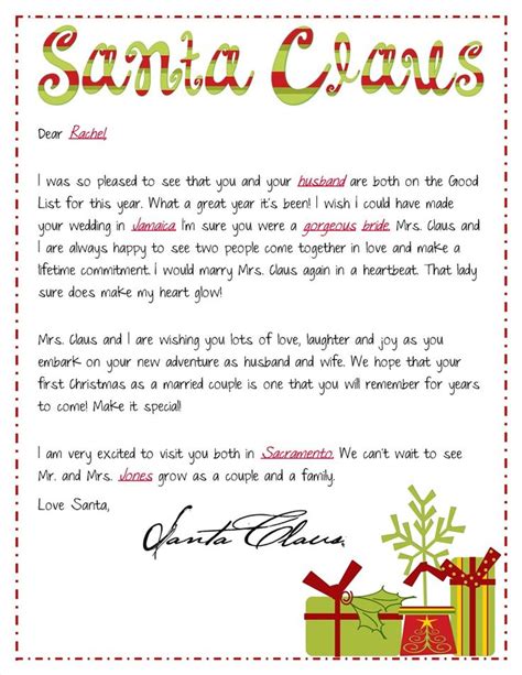 Santa letter ideas for kids