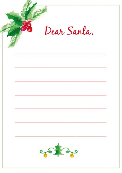 Free Elf Letter Template For Kids And Parents