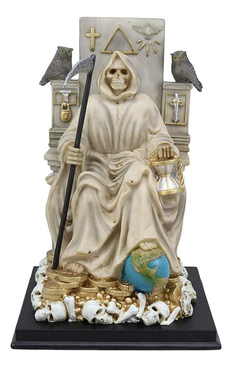 Santa Muerte in white robes