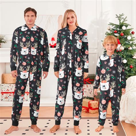 Cartoon Christmas Santa Pajamas