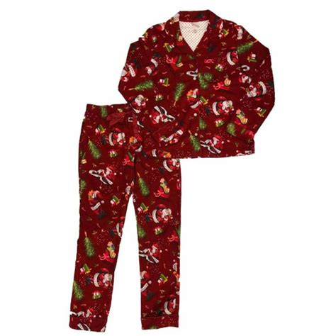 Red Christmas Santa Pajamas