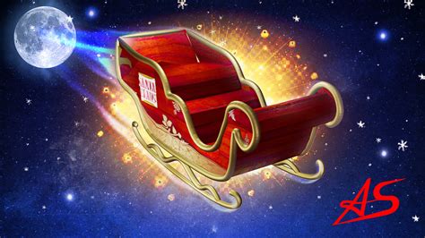 The magic of Santa's sleigh