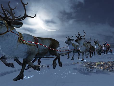 Santa's reindeer team