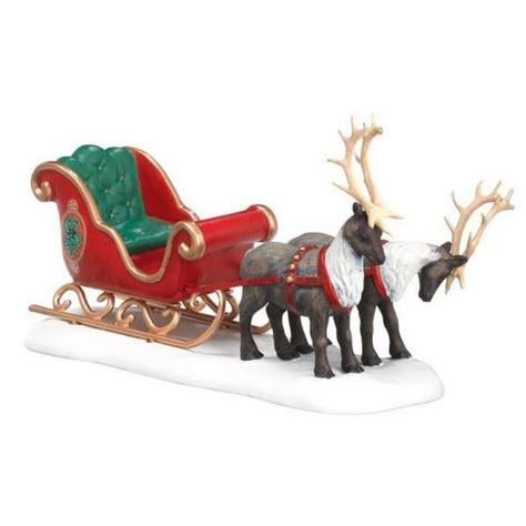 Santa's Sleigh in Flight