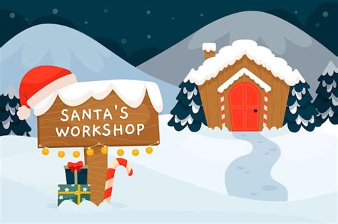 Santa's Workshop PowerPoint Template