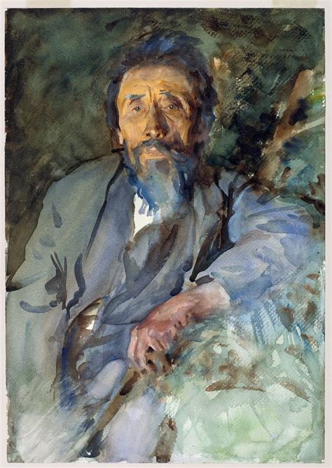 John Singer Sargent's watercolour portraits