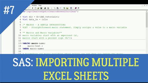 SAS Import Excel Files