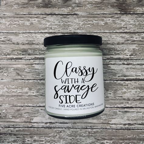 Sassy candle labels add a touch of sarcasm to your home decor