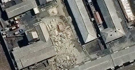 Satellite image of Camp 14, a North Korean concentration camp