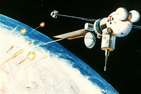 Satellites space exploration cold war