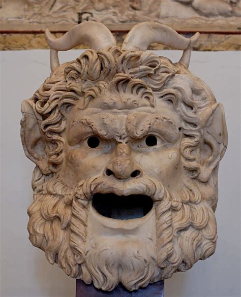 Satirical Greek Masks