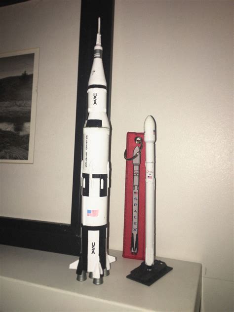 Saturn V model in action