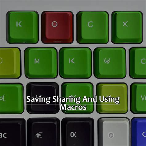 Save and Share Your Macro in Word