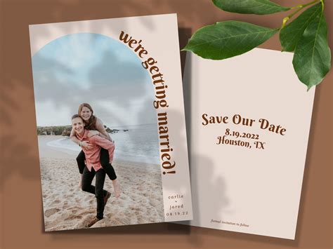 Save the Date Announcement Template Example 10