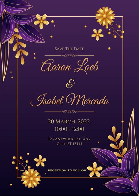 Modern and Trendy Save the Date Card Template