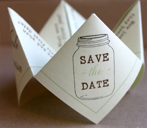 Save the Date Ideas Example