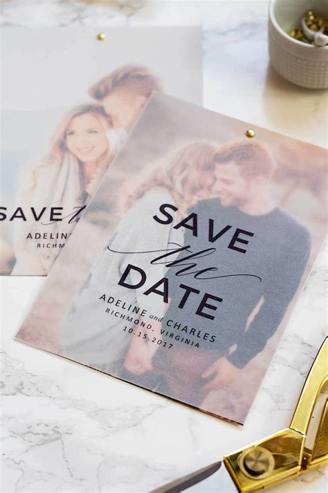 Save the Date Party Template Ideas Inspiration