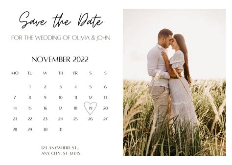 Save The Date Template 2