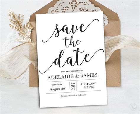 Save The Date Template 4