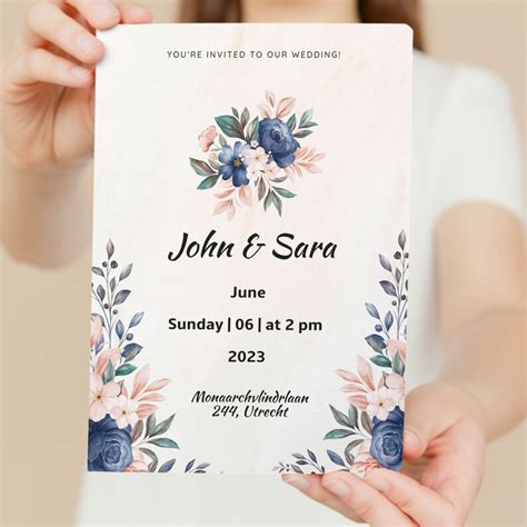 save the date template