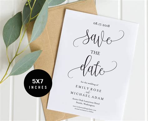 Save The Date Template 8