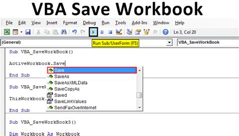 Save Excel Worksheet with VBA 10