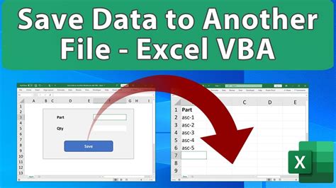 Save Excel Worksheet with VBA 5