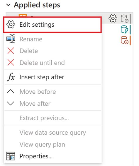 Saving Applied Steps in Power Query