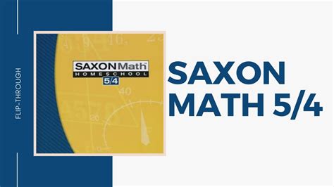 Saxon Math Overview