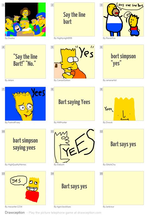 Say the Line Bart Template Gallery Example 2