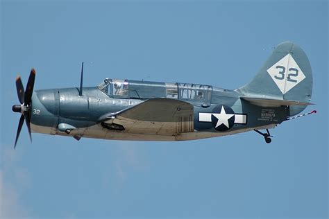 SB2C Helldiver in flight